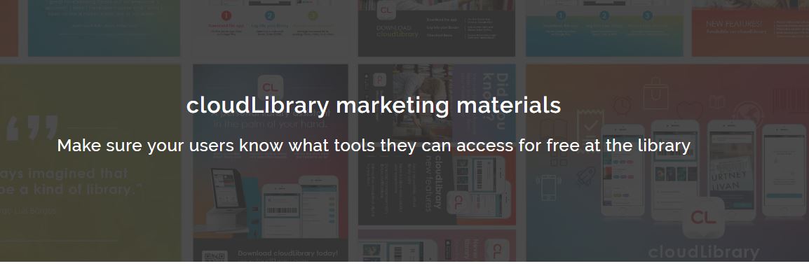 bibliotheca cloud library marketing materials