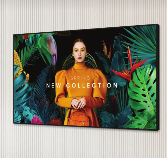 Samsung commercial display and digital signage solution for professional business environments