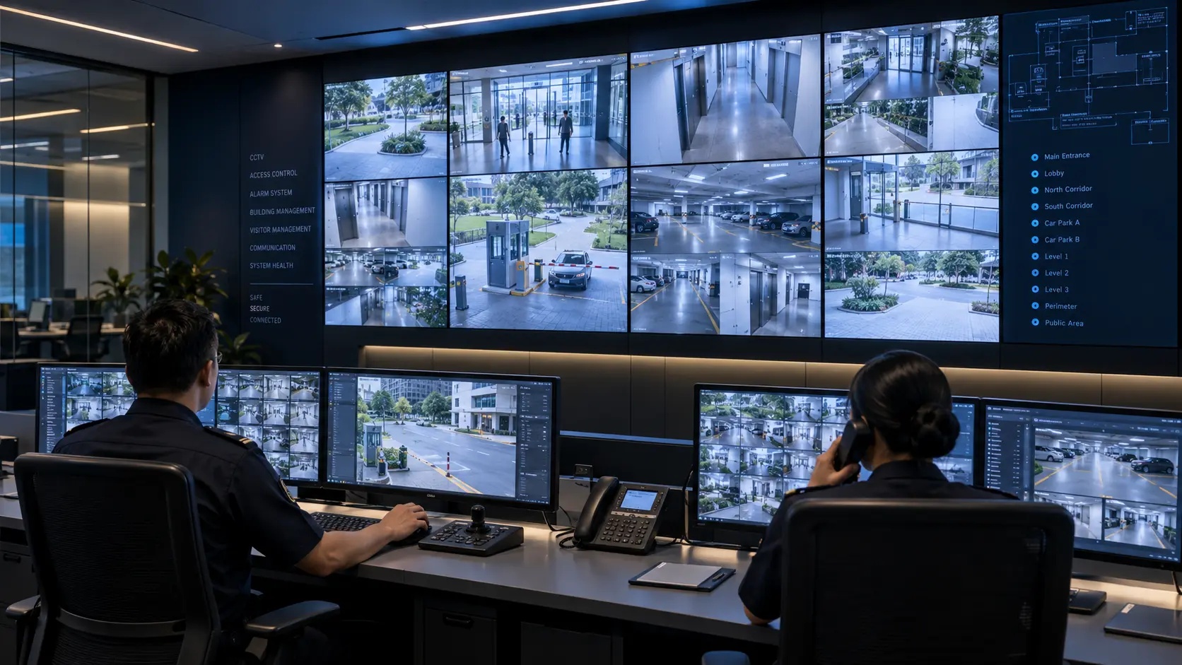CCTV surveillance and integrated command centre